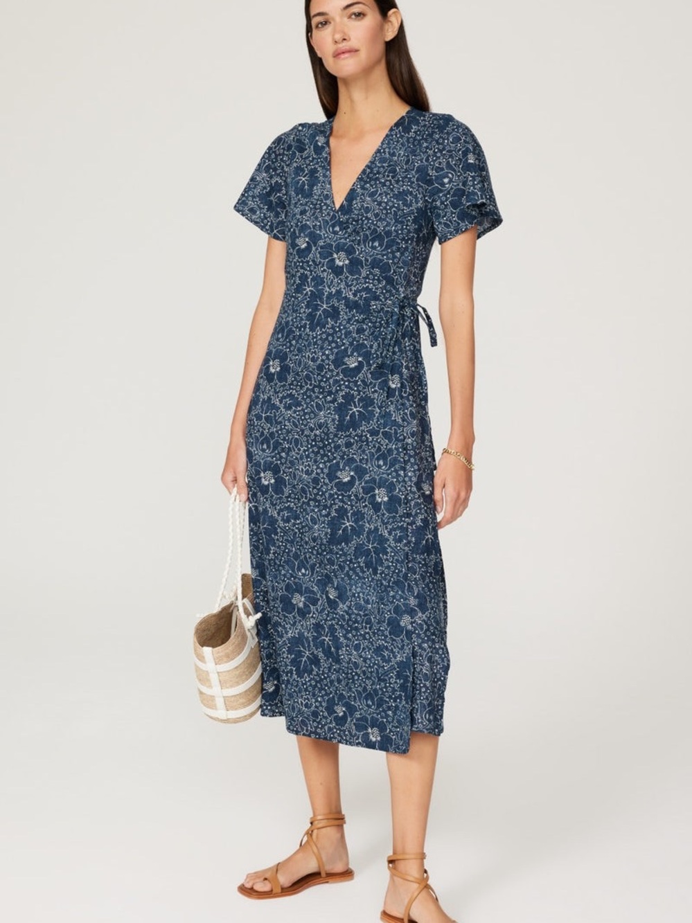 Marine Layer Emlyn Midi Dress